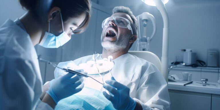 Wybielanie zębów u dentysty